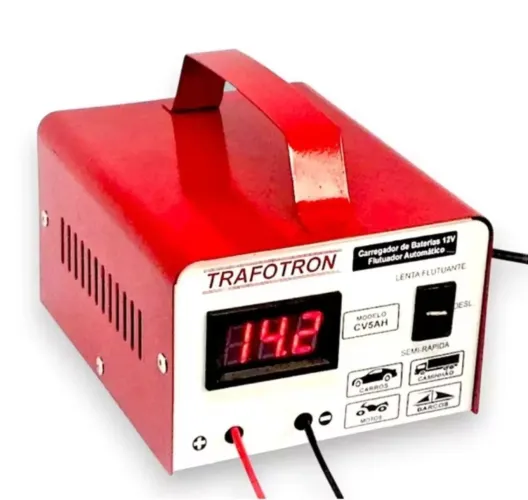 Carregador de bateria 12v  Trafotron