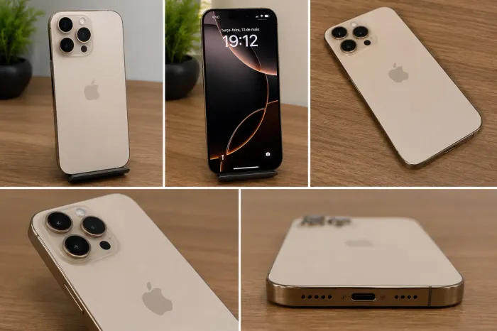 iPhone 16 Pro Max 256GB - Desert Titânio