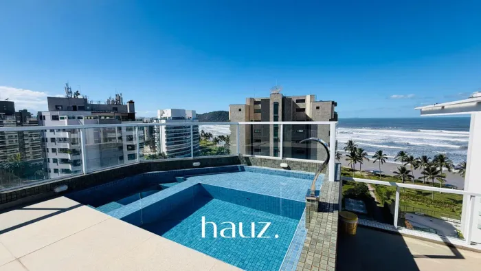 COBERTURA COM VISTA MAR À VENDA COM 4 SUÍTES, 325M2, NA RIVIERA DE SÃO LOURENÇO/BERTIOGA S