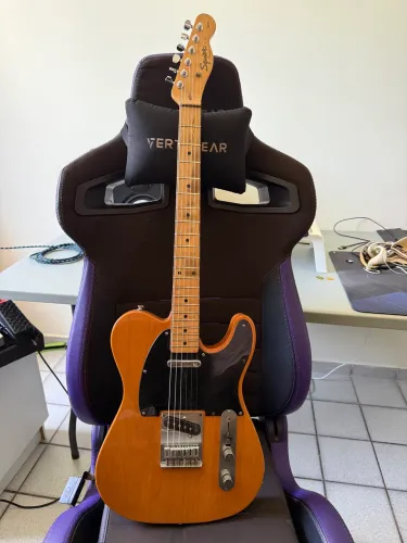Telecaster Squier Affinity - captadores Fender texas special USA