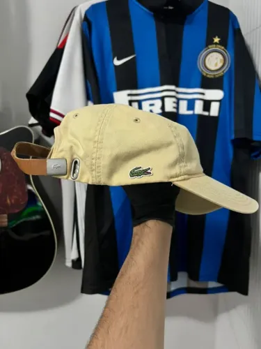 Boné Lacoste Bege ? ORIGINAL ?