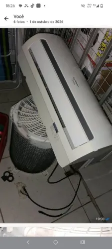 Vendo ar condicionado 9 mil BTUs