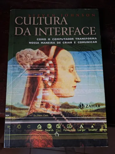 Livro A cultura da Interface de Steve Johnson