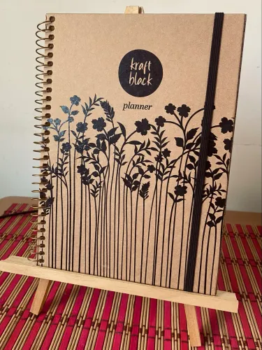 Planner Kraft Black Jandaia 160 pag.