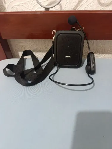Amplificador de voz portátil thotem -kit professor (com microfone)