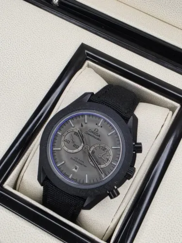 RELOGIO Omega Speedmaster Moonwhacth AUTOM. Nylon Edição Especial LINHA AAA+ 10X SEM JUROS