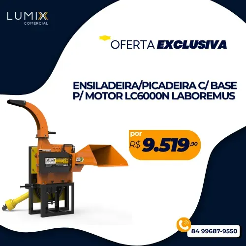 ENSILADEIRA/PICADEIRA C/ BASE P/ MOTOR LC6000N LABOREMUS
