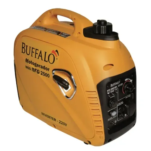 GERADOR À GASOLINA INVERTER 4T BUFFALO BFG 2500 PARTIDA MANUAL 2.5 KW
