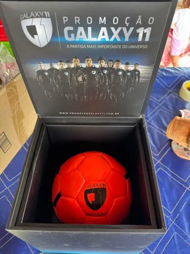 Bola comemorativa Samsung Galaxy laranja