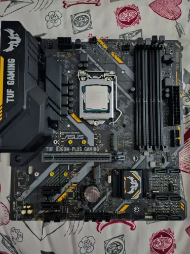 Placa mãe Tuf Asus + Intel core I5