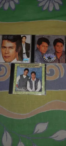 Cds originais Leandro e Leonardo