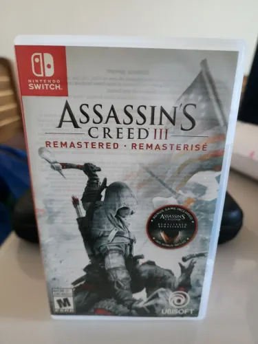 Jogo para Nintendo Switch usado mídia física Assassins Creed 3