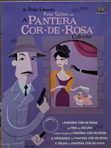 DVD - Coleção A Pantera Cor de Rosa - 6 Discos