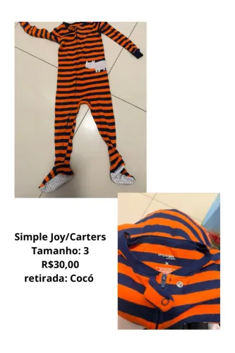 Macacão Carters