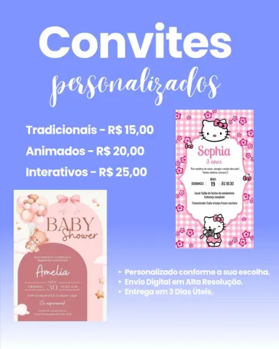 Convites Personalizados 