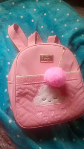 Mochila bebê menina