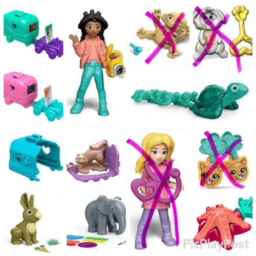 Kinder ovo coleção Veterinária brinquedo avulso