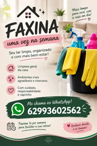 Faxina semanal