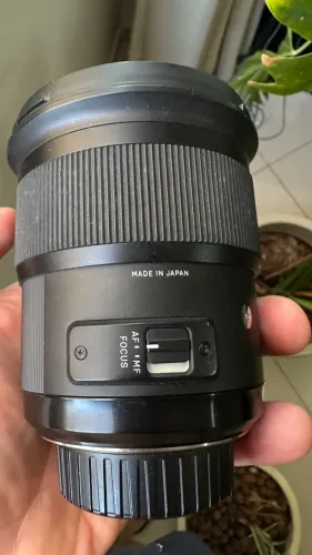 Lente Sigma 50cmm 1:1.4 DG 77 Nikon BH