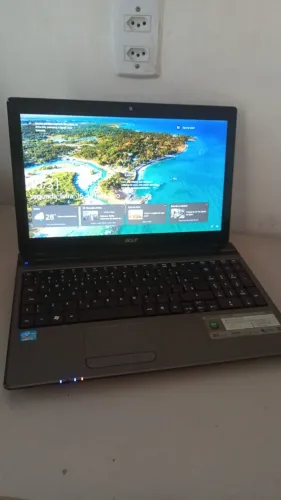 Notebook Acer 5750 core i5 8GB SSD 240GB top