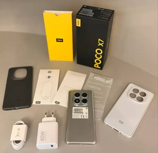 POCO X7 5G 12GB+512GB NFC APARELHO COM POUCO USO 100% bateria com apenas 5 ciclos