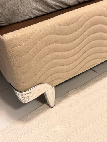 Cama box Ortobom solteiro com colchão
