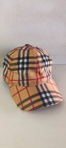 Boné Xadrez Burberry original