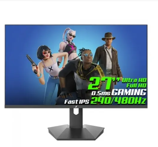 Monitor Gamer SuperFrame VisionX, 27 Pol, Dual Mode, 4K Ultra HD 240Hz / Full HD 480Hz,