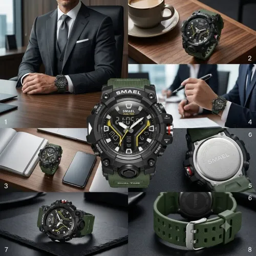Relógio esportivo modelo g-shock original resistente à água e entrega grátis