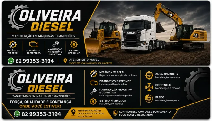 Mecânica diesel atendimento móvel