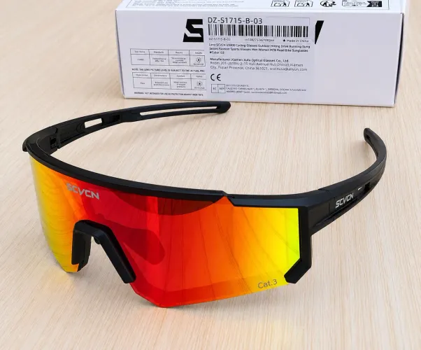 Óculos Esportivo Original Lentes Polarizadas UV400 Ciclismo/Corrida - Entrega Grátis