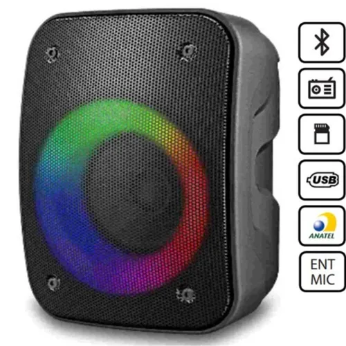 Oferta! Caixa de Som Bluetooth Led