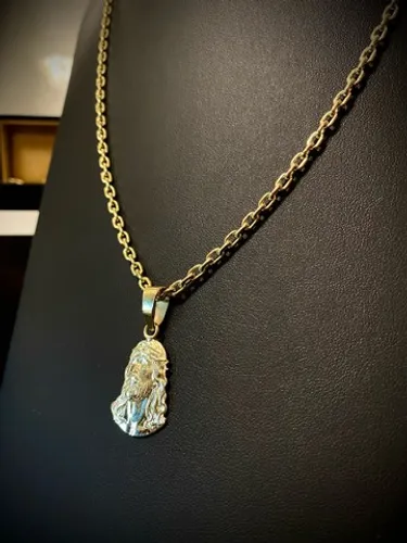 Conjunto em ouro 18k 35,6 gramas
