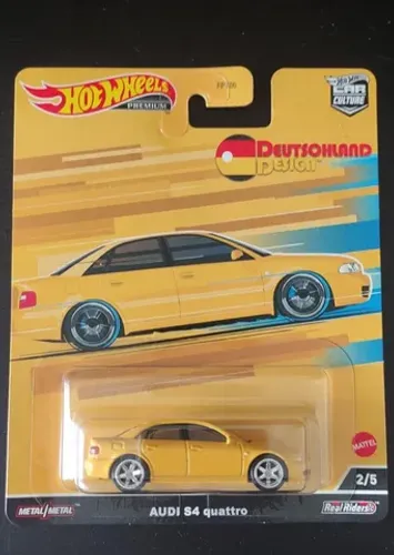 Hot Wheels - Audi S4 Quattro Amarelo - HCJ95