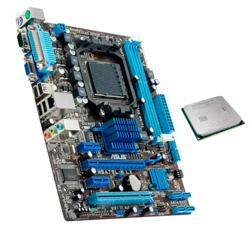 Placa Mãe Am3 Asus M5a78l-m Processador Phenom Ii X2 555