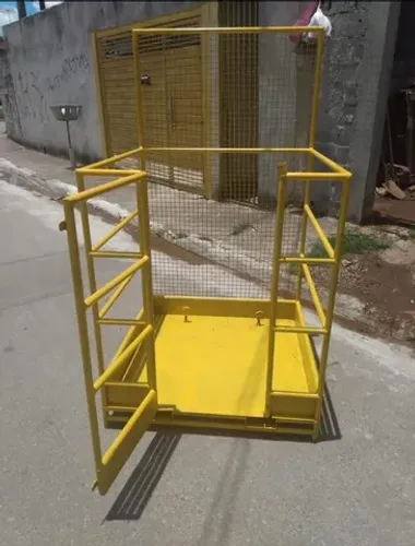 Gaiola De Empilhadeiras Gaiolas Munck Cesto Na Ft Empilhadeiras  zap *