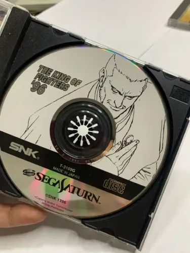 The King of Fighters 96 Sega Saturn Japonês 