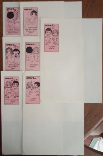 Papel para carta Amar é 
