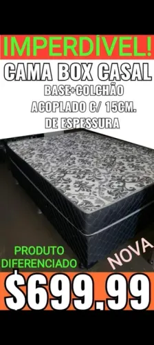 DESAPEGO! CAMA BOX NOVA! LEIAM: