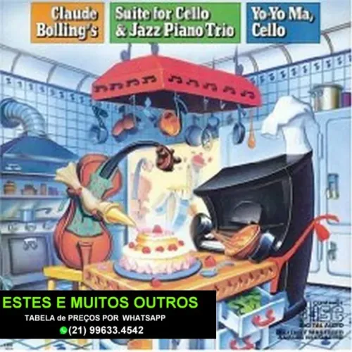 4 Cds do pianista Cloud Bolling.