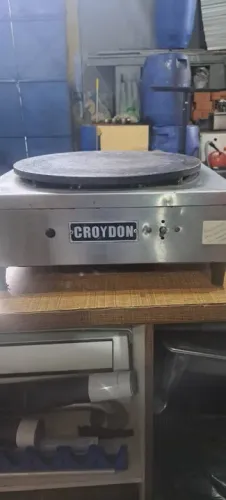 Máquina Crepe Francês A Gás Croydon 1 Disco (retirada Em Sp)
