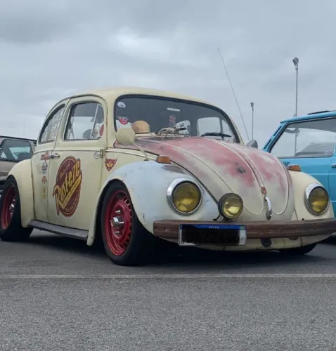 Fusca Rat Look 1975 - Motor 1300 L