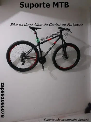 Kit Suporte Horizontal Para Bikes