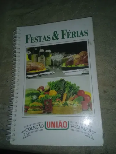 Livro de receitas Festas & Férias do açúcar União (anos 80)