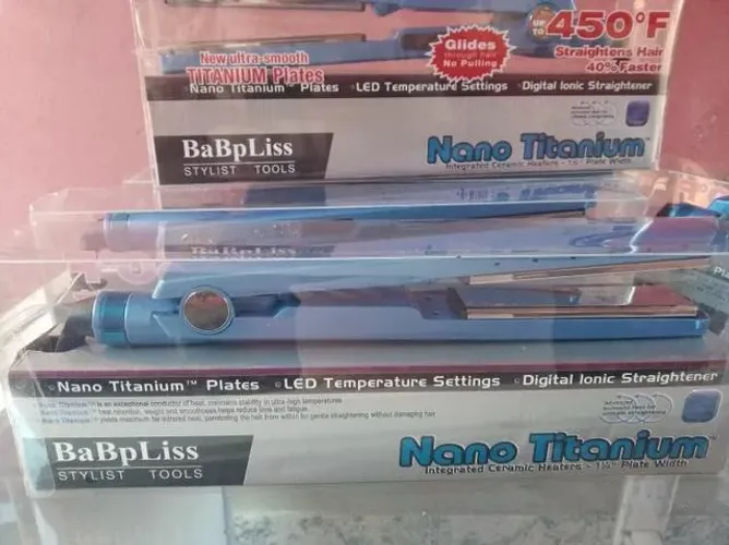 Prancha Profissional  Nano Titanium (Primeira Linha )