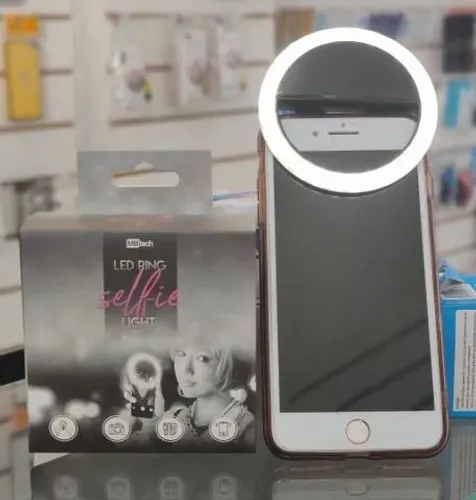 Selfie Ring Light Mbtech Led É Recarregável Mb84369