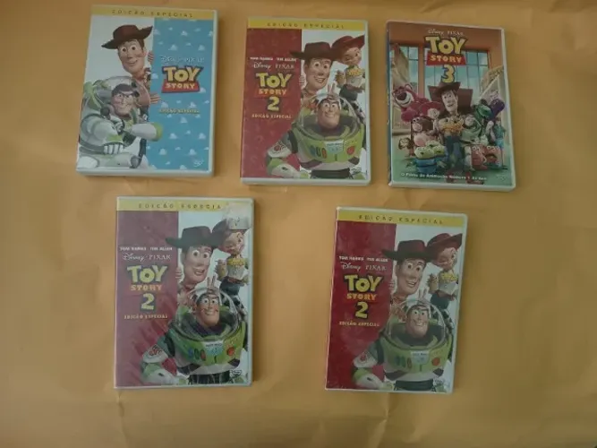 Trilogia DVD TOY STORE 1, 2 e 3 ( 2 DVDS Lacrados )