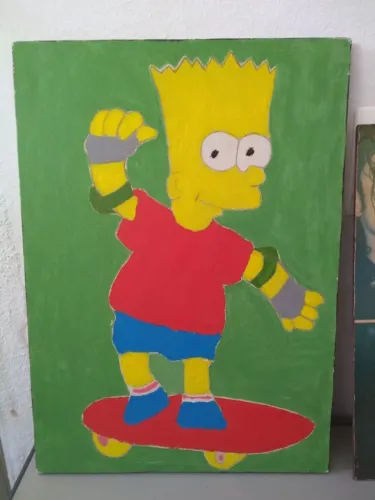 Quadro bart simpsons