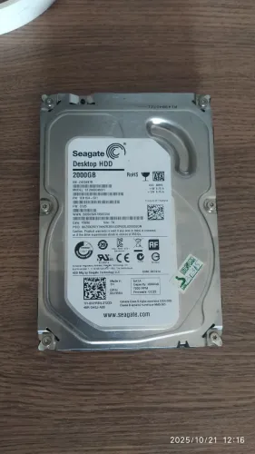 HD Seagate sata 2 tera 
