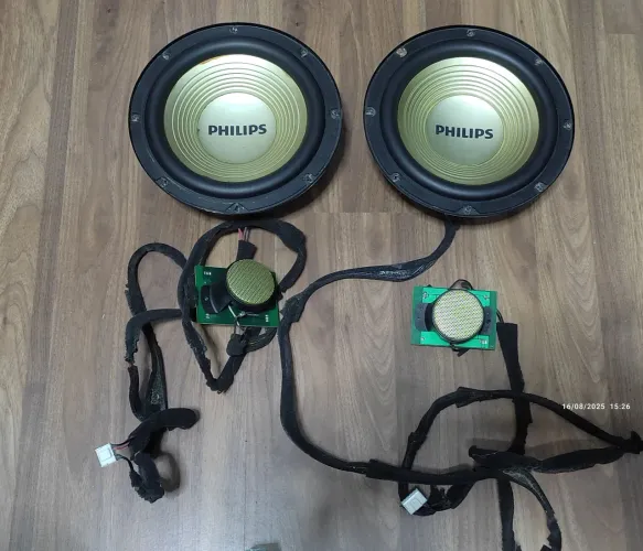 Auto falantes Woofer Philips "Par" leia o anúncio
